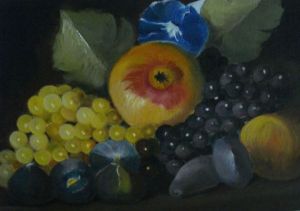 Voir le détail de cette oeuvre: raisins et figues